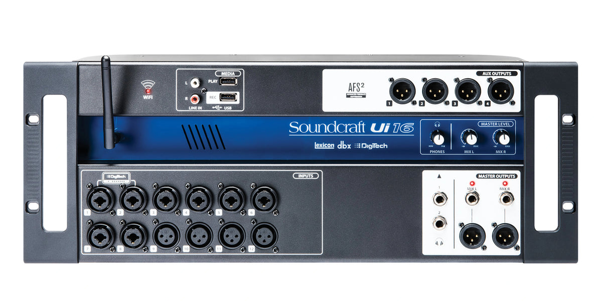 Soundcraft UI-16-US - Signature 16-Input Remote-Controlled Digital Mixer - alternate view