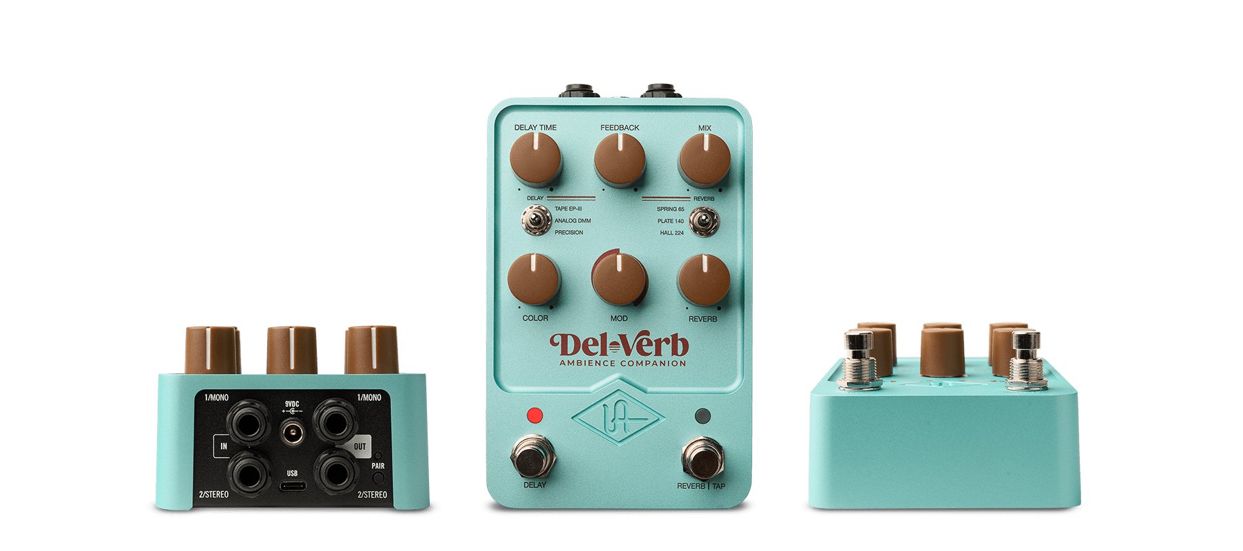 Universal Audio - Del - Verb Ambience Companion - La Boîte Musicale - Reverb - Universal Audio -