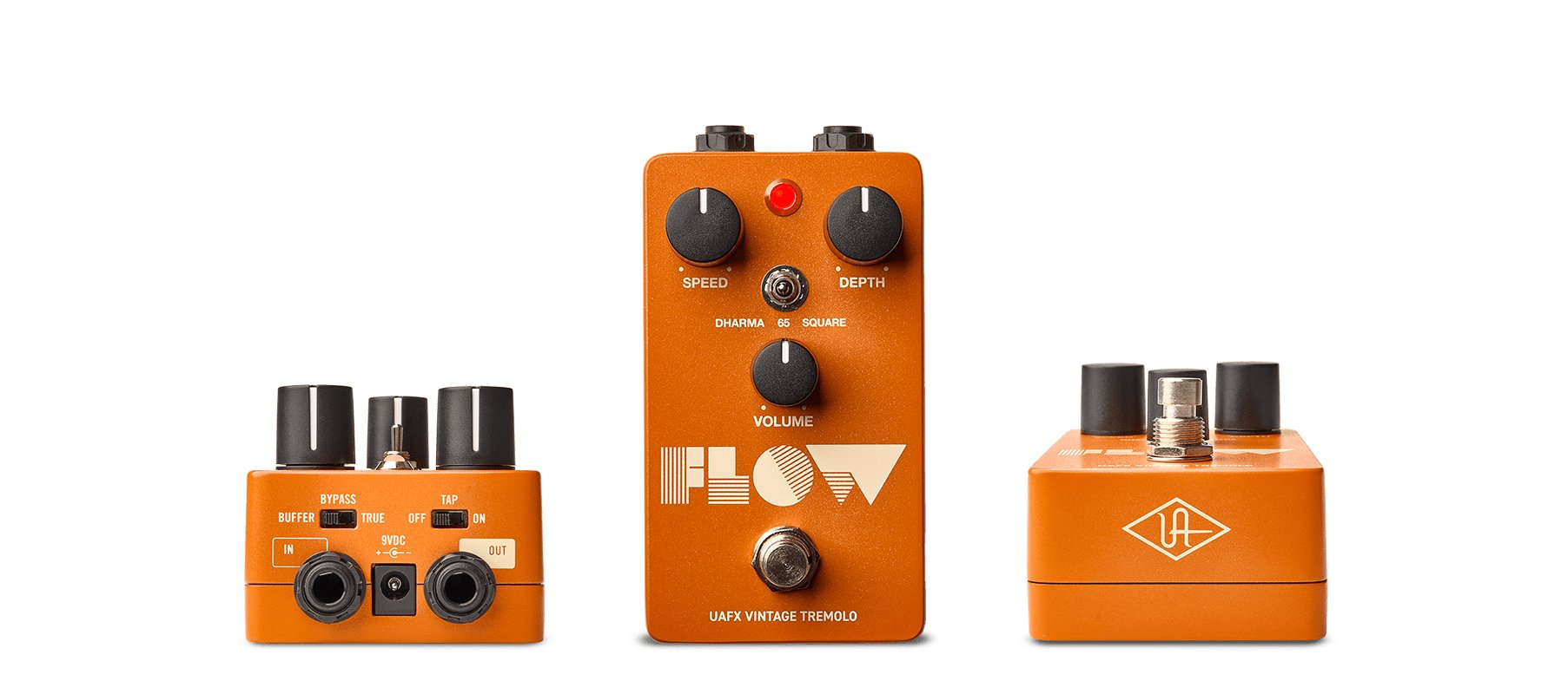 Universal Audio - Flow Vintage Tremolo Pedal - La Boîte Musicale - Tremolo & Vibrato - Audio - Technica -