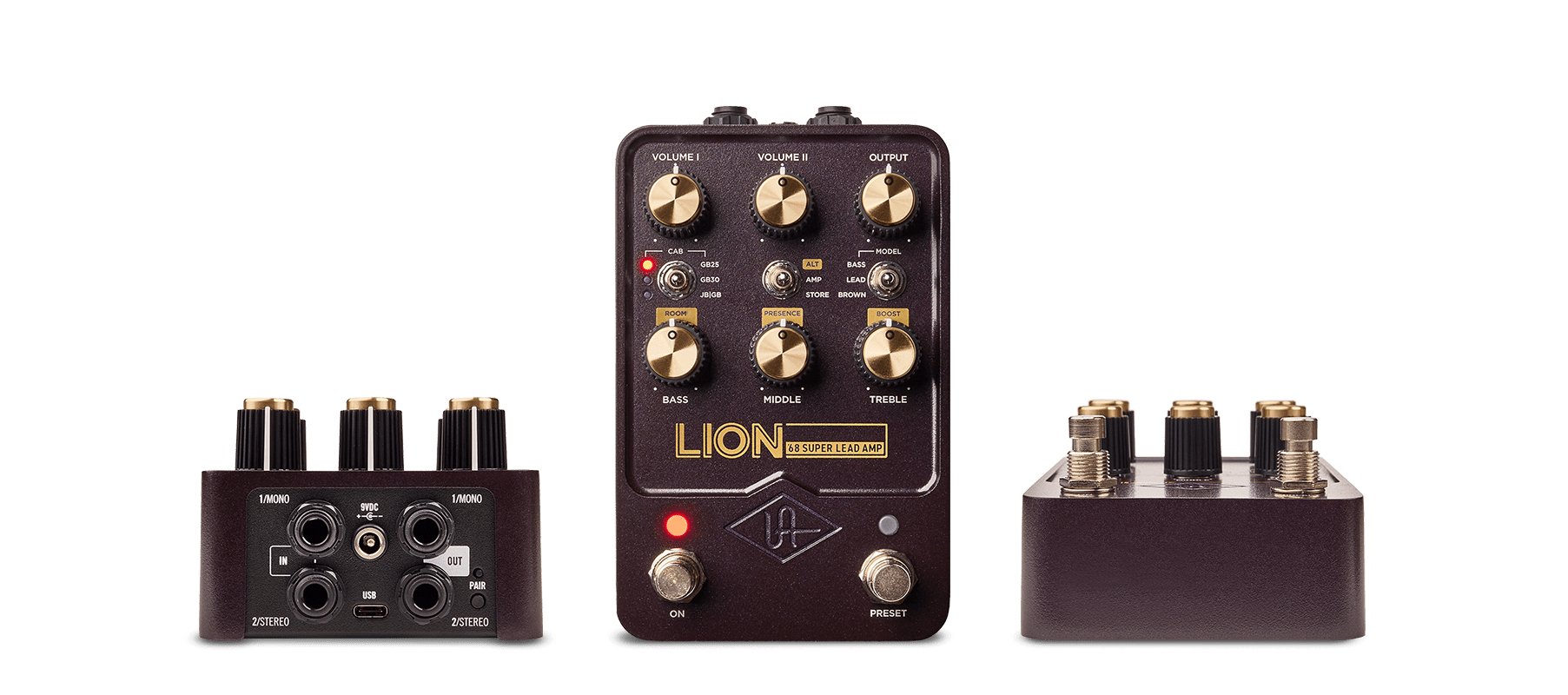 Universal Audio - Lion 68' Super Lead Amp Pedal - La Boîte Musicale - Amplification & Preamp - Universal Audio -