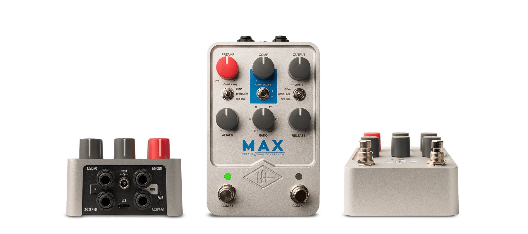 Universal Audio - MAX Preamp / Dual Compressor - La Boîte Musicale - Compressors - Universal Audio -