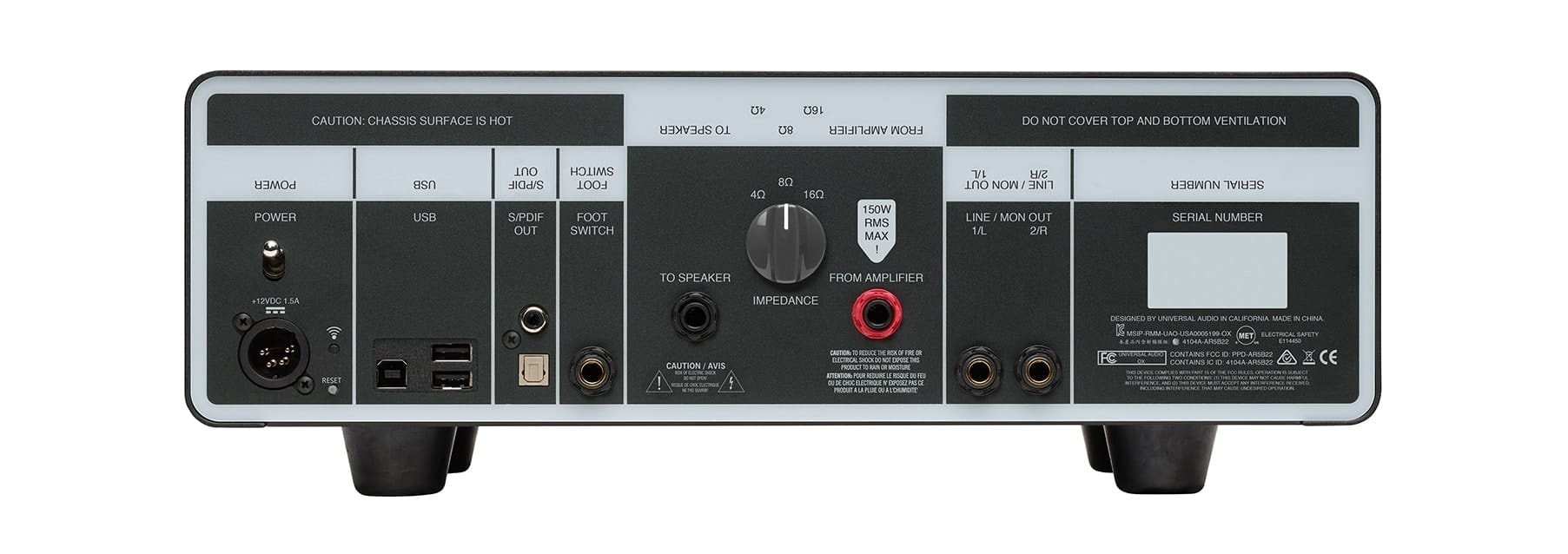 Universal Audio - OX Amp Top Box - La Boîte Musicale - Electric Guitar Amplifier - Universal Audio -