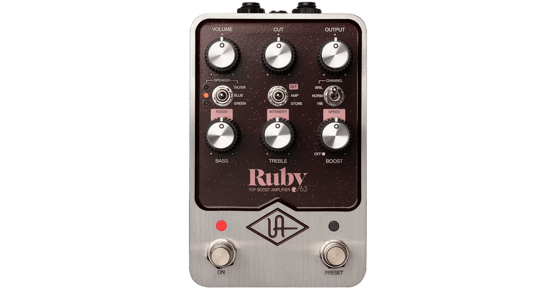 Universal Audio - Ruby Top Boost Amplifier '63 - La Boîte Musicale - Booster - Universal Audio -