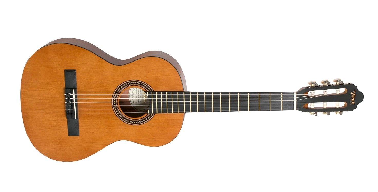 Valencia - 3/4 Classical Acoustic Guitar - Natural - La Boîte Musicale - Classical Guitars - Valencia -