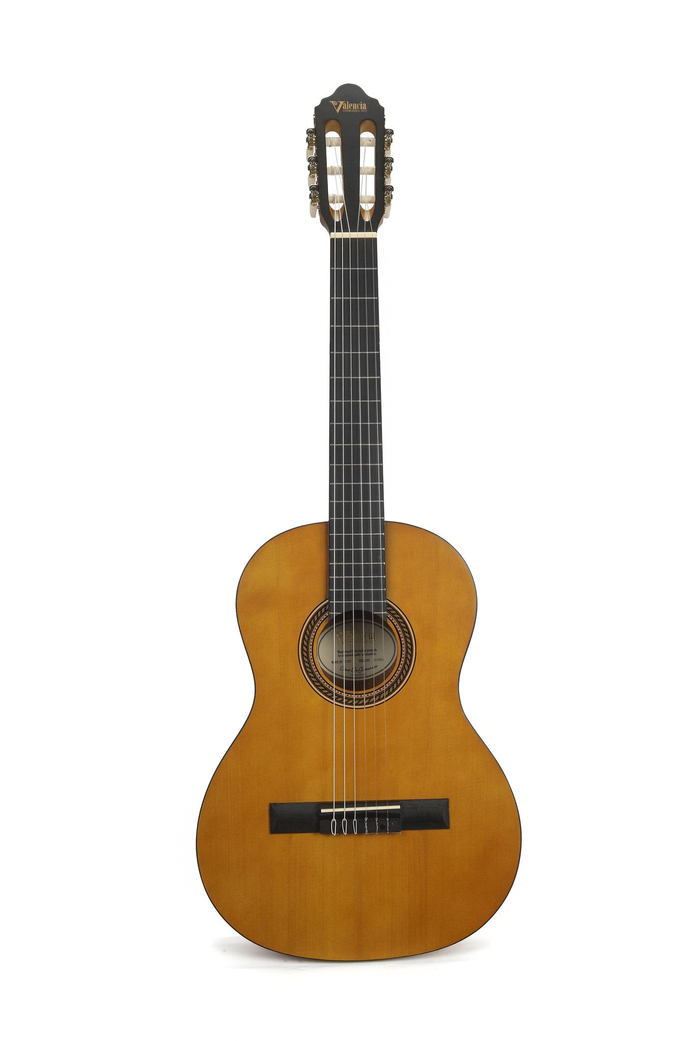 Valencia - 3/4 Classical Acoustic Guitar - Natural - La Boîte Musicale - Classical Guitars - Valencia -