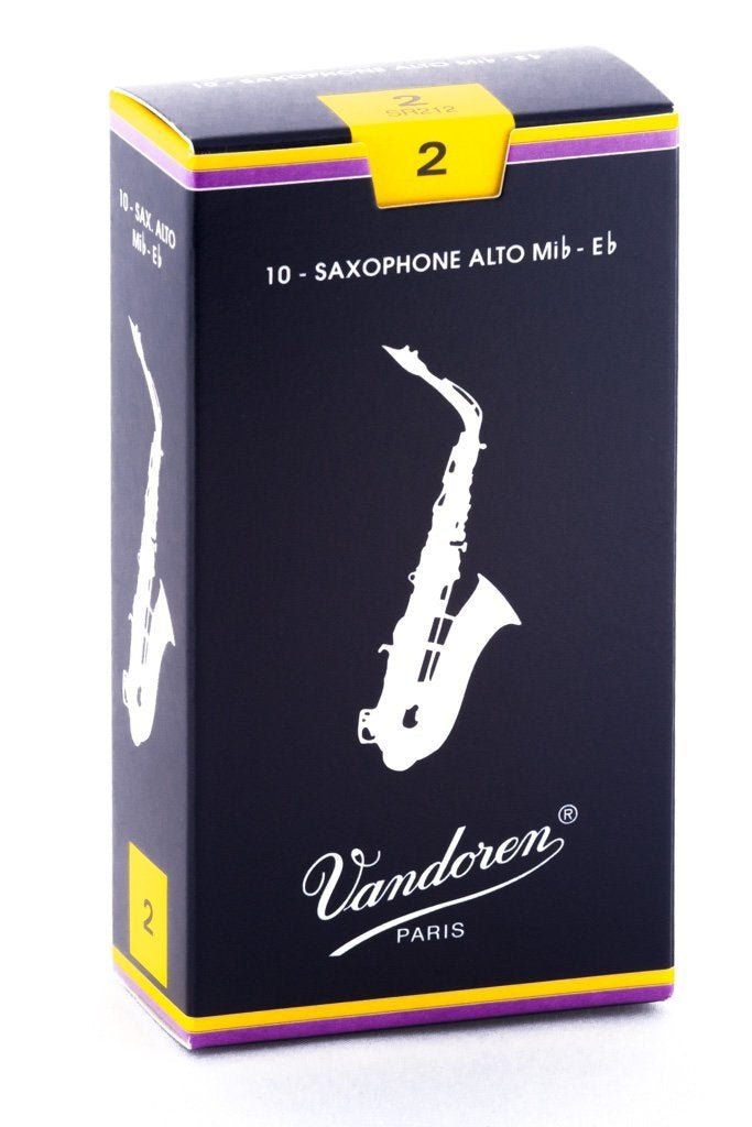Vandoren - Alto Sax Traditional Reeds Str 2 - La Boîte Musicale - Vandoren -