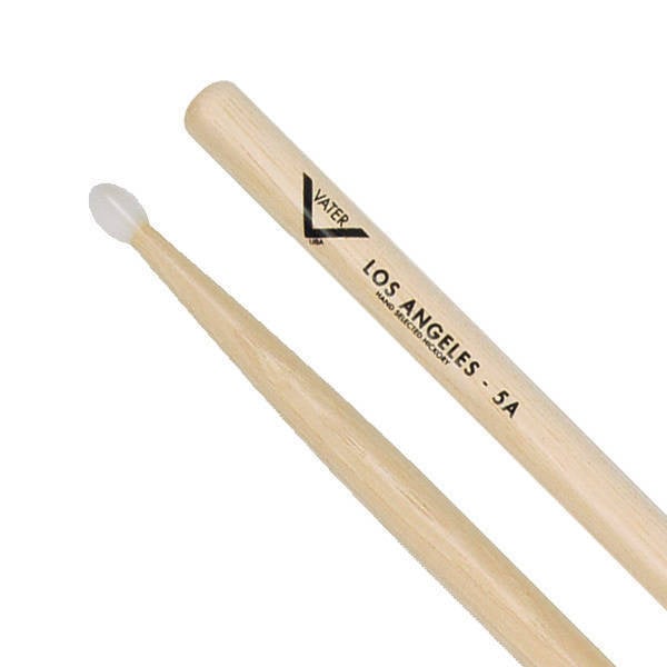 Vater Percussion - 5A Nylon Tip Hickory Drumsticks - La Boîte Musicale - La Boîte Musicale -