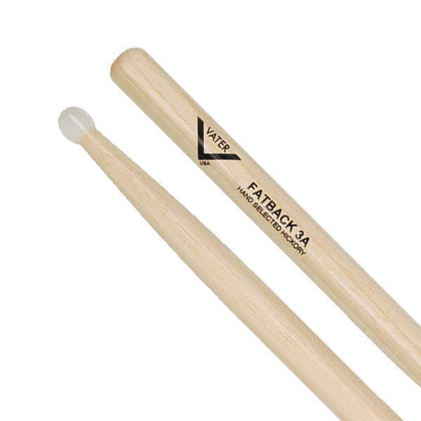 Vater Percussion - American Hickory Drumsticks - 3A - Nylon Tip - La Boîte Musicale - La Boîte Musicale -