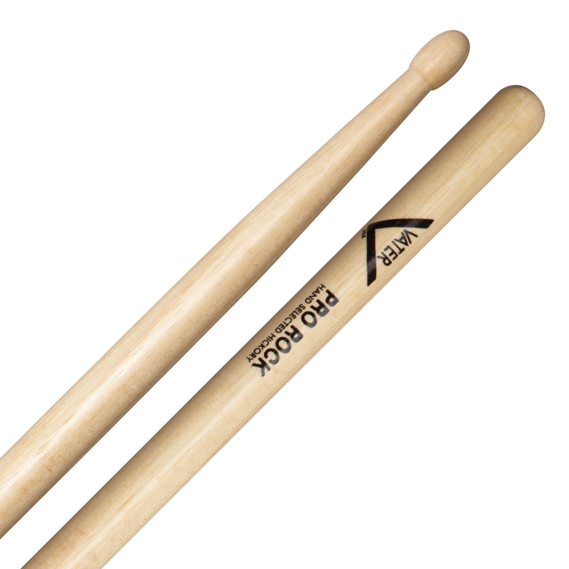 Vater Percussion - Pro Rock Wood Tip Hickory Drumsticks - La Boîte Musicale - La Boîte Musicale -