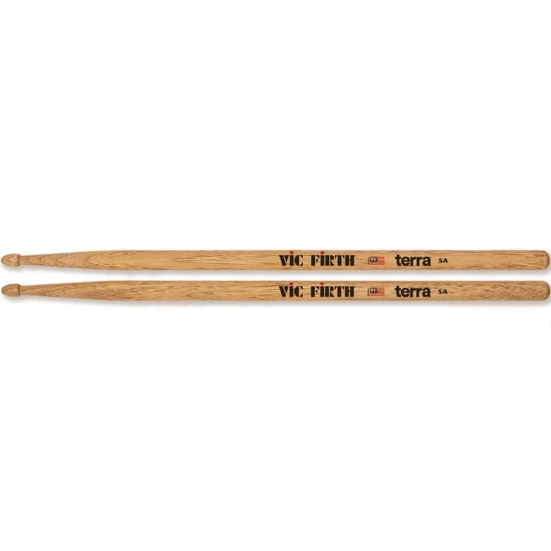 Vic Firth - American Classic 5AT Terra Series Drumsticks - Wood Tip - La Boîte Musicale - Drum Sticks - Vic Firth -