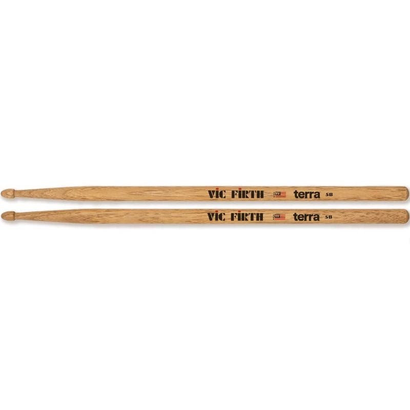 Vic Firth - American Classic 5BT Terra Series Drumsticks - Wood Tip - La Boîte Musicale - Drum Sticks - Vic Firth -