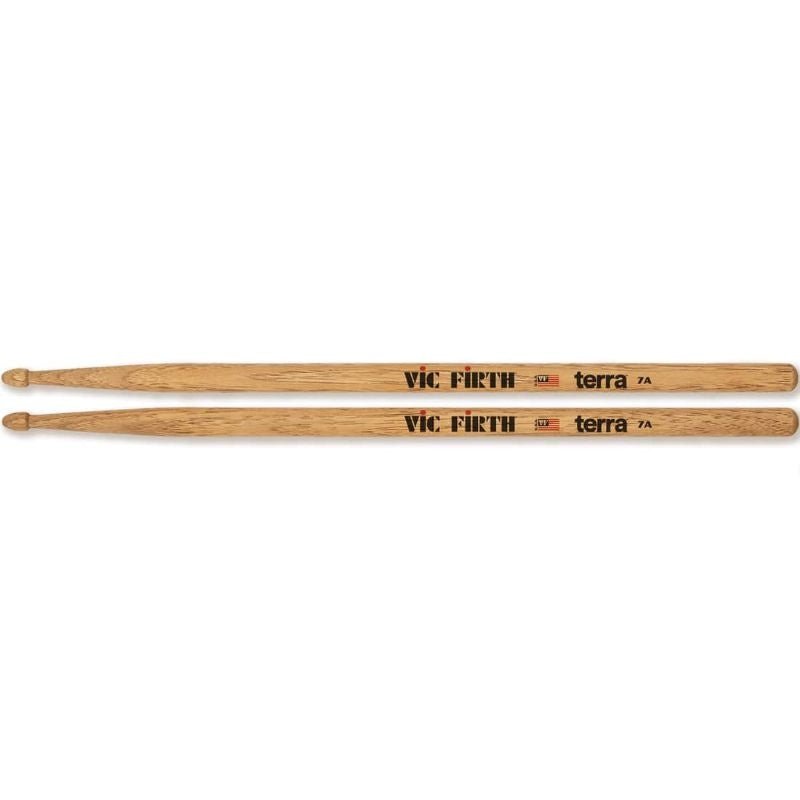 Vic Firth - American Classic 7AT Terra Series Drumsticks - Wood Tip - La Boîte Musicale - Drum Sticks - Vic Firth -