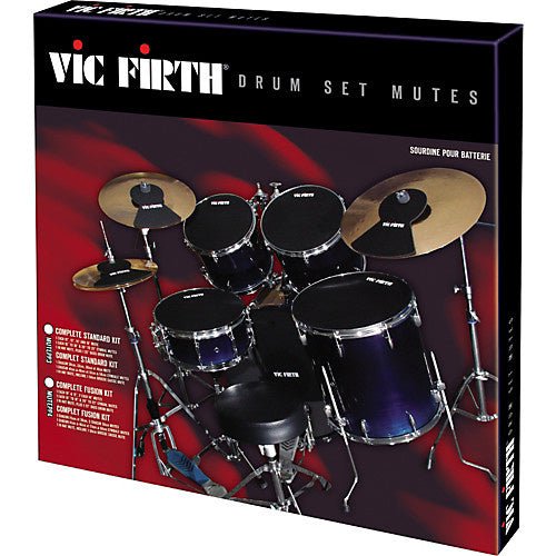 Vic Firth - Standard Kit Drum & Cymbal Mute Pack (12/13/14/16/22) - La Boîte Musicale - Drum Accessories - Vic Firth -