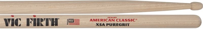 Vic Firth - X5A Puregrit Hickory American Classic Drumsticks - La Boîte Musicale - Drum Sticks - Vic Firth -