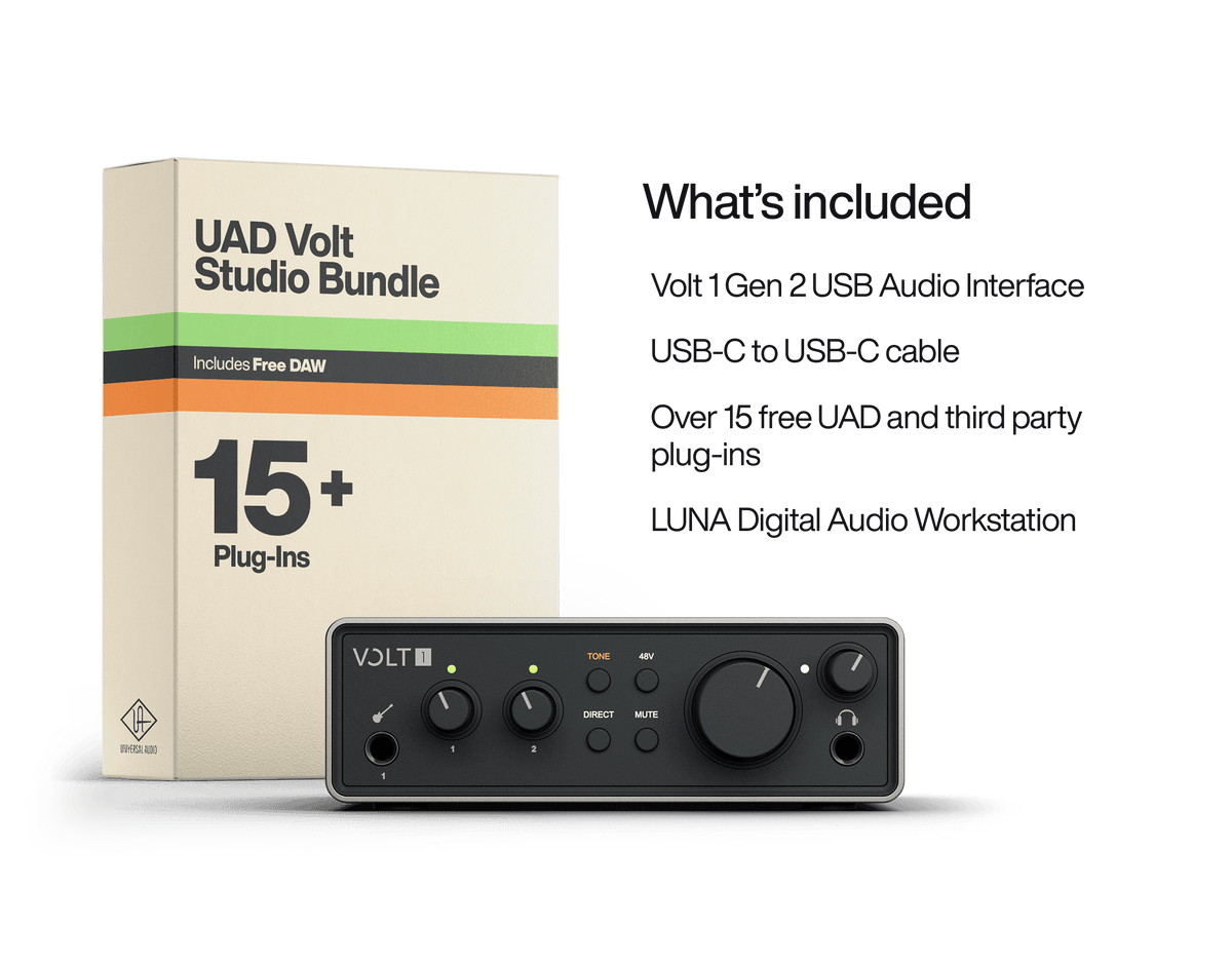 Universal Audio Volt 1 Gen 2 USB Audio Interface - product view 2