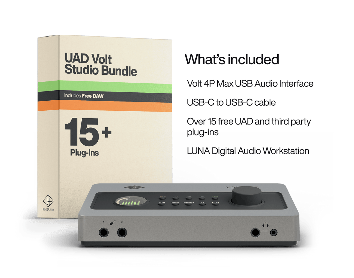 Universal Audio Volt 4P Max USB Audio Interface - product view 2