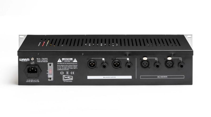 Warm Audio - 2 - Channel Tube Mic / Line / Instrument Preamp WA - 2MPX - La Boîte Musicale - Preamps - Warm Audio -
