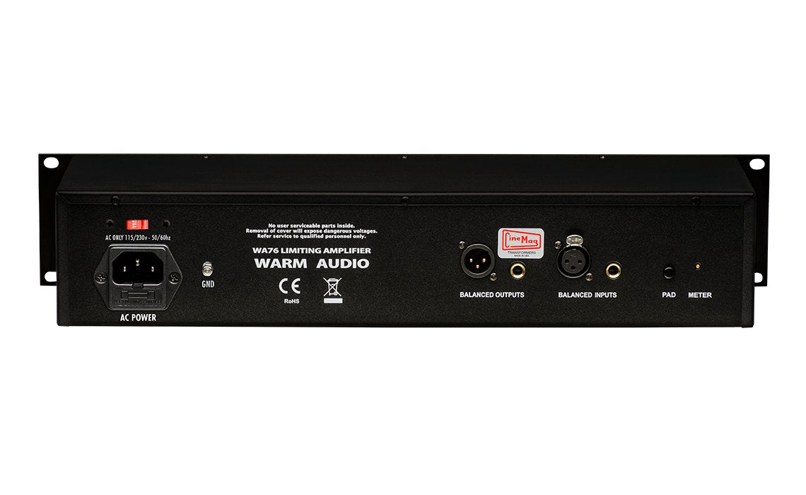Warm Audio - Class A FET Line - Level Limiting Amplifier With All Solid - State Circuitry And Cinemag Transformers - La Boîte Musicale - La Boîte Musicale -