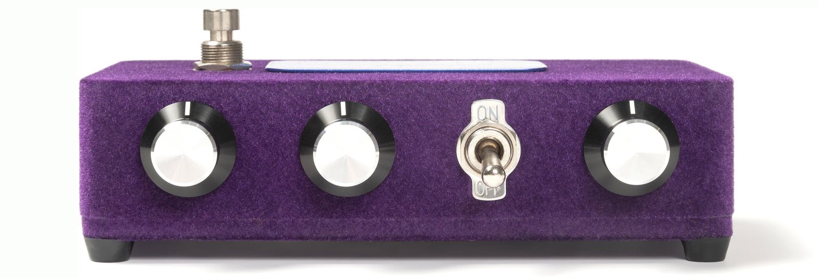 Warm Audio - Foxy Tone Box Pedal For Fuzz Distortion + 9V Adapter - Limited Edition Purple - La Boîte Musicale - Fuzz - Warm Audio -