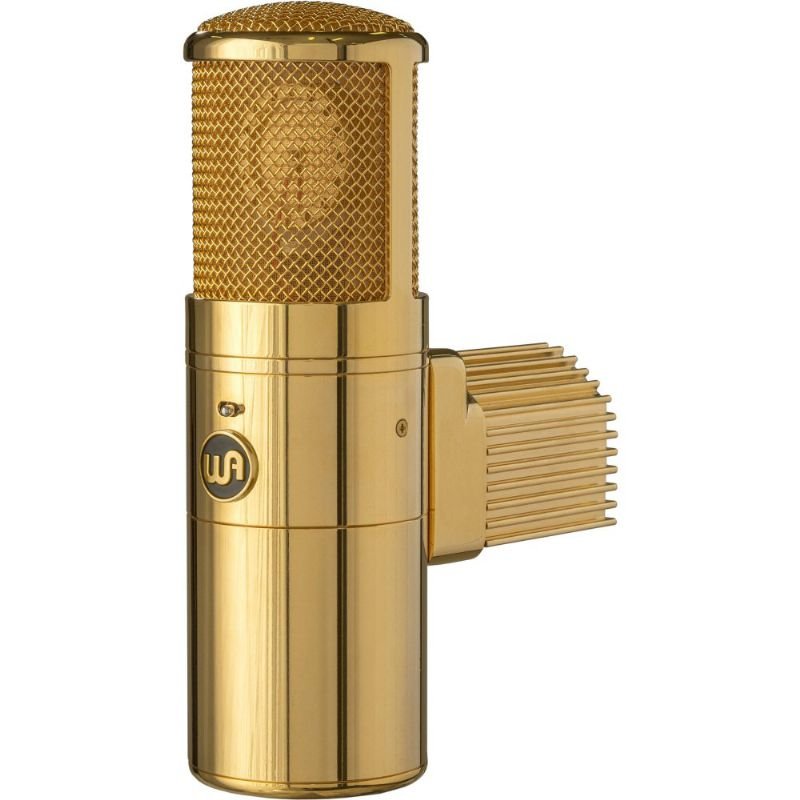 Warm Audio - WA - 8000G Tube Condenser Microphone, Gold - La Boîte Musicale - Microphones - Warm Audio -