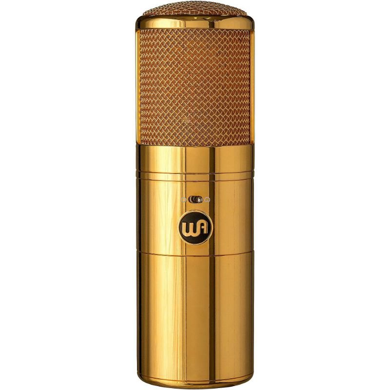Warm Audio - WA - 8000G Tube Condenser Microphone, Gold - La Boîte Musicale - Microphones - Warm Audio -