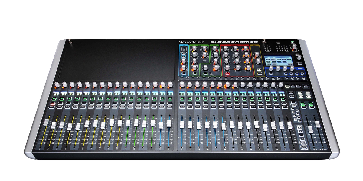 Soundcraft SI-PERFORMER-3 - Digital 32-Channel Audio Mixer and Lighting Controller