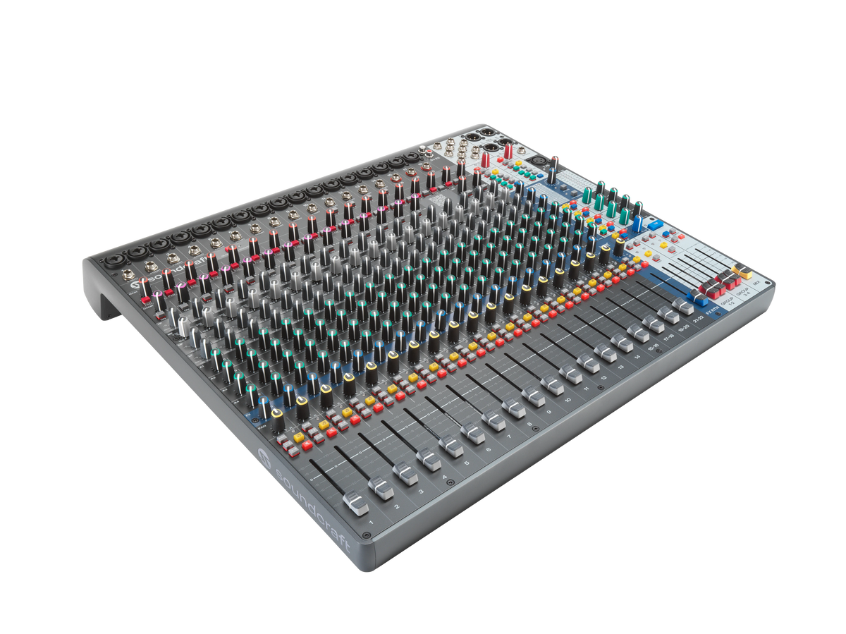 Soundcraft SIGNATUREPLUS-22-US - Signature Plus 22-Channel Mixer with Lexicon Effects - alternate view