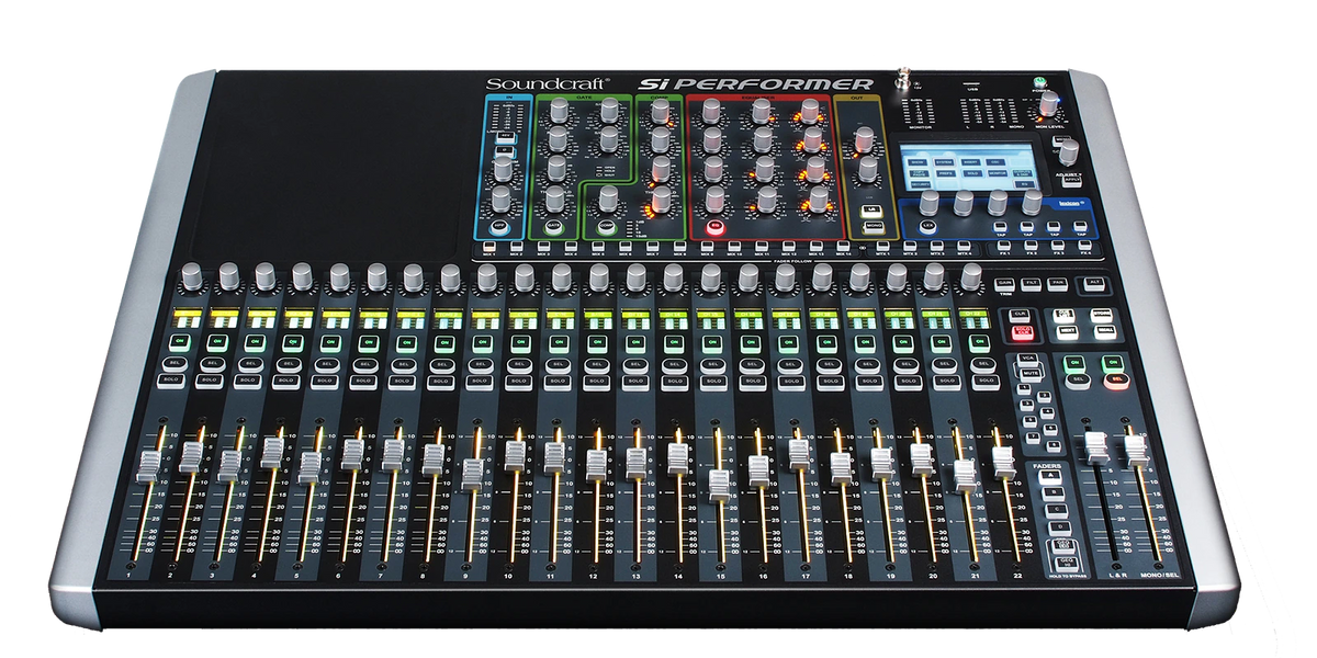 Soundcraft SI-PERFORMER-2 - 24 Mic / 8 Line Input Digital Mixer With Dmx Control