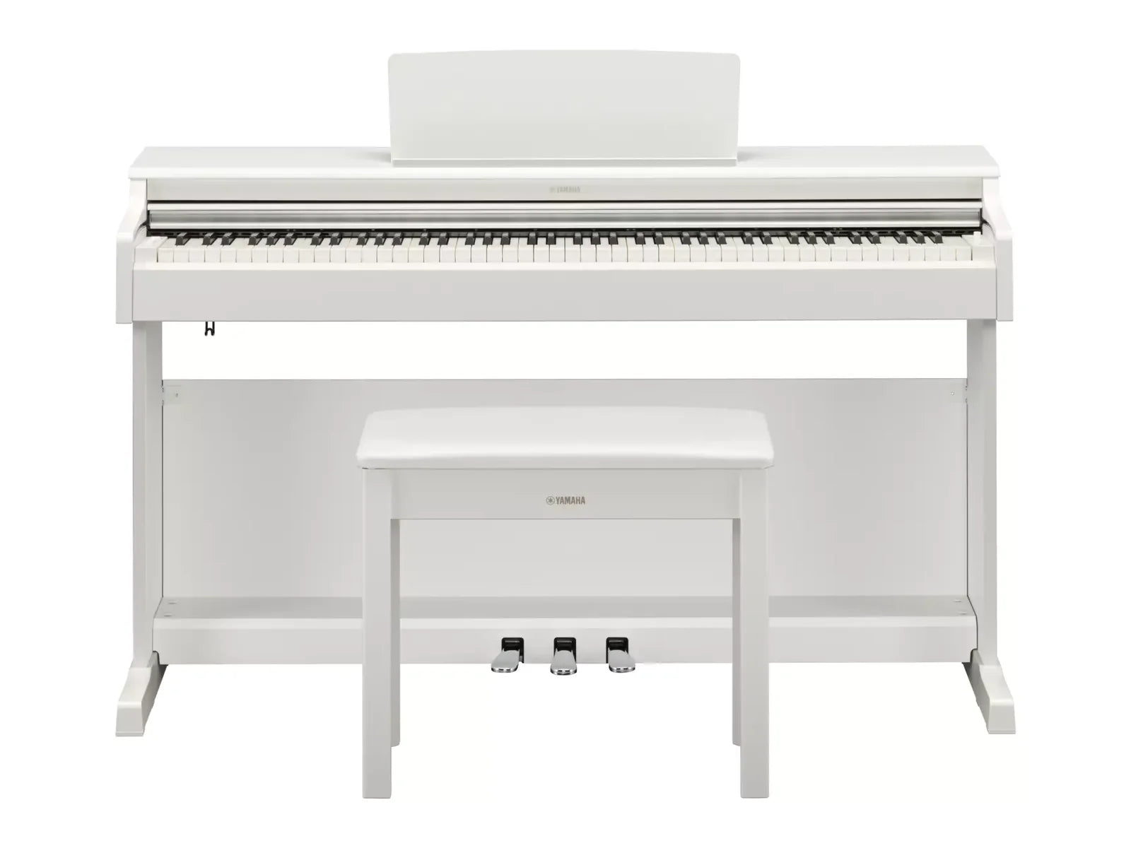 Yamaha YDP165 Arius Series Console Digital Piano With Bench (White) - 88 Keys
