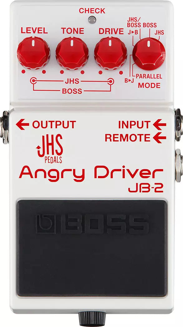 Boss - JB-2 Angry Driver Dual Distortion Pedal-USED-