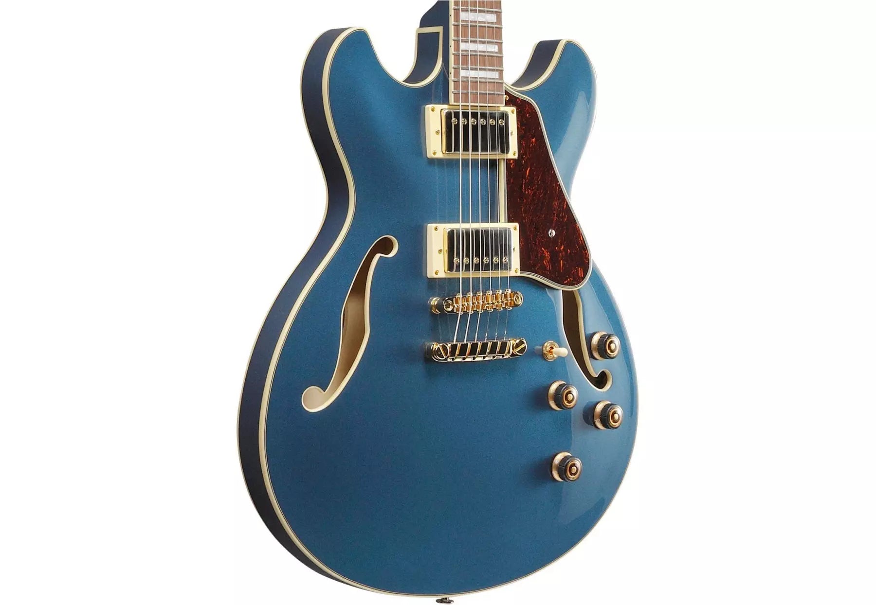 Ibanez AS73G Artcore Hollowbody Electric Guitar - Prussian Blue Metallic-USED-