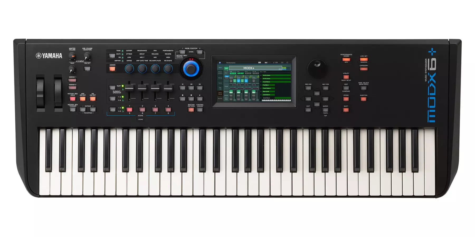 Yamaha MODX6+ 61-Key Semi Weighted Synthesizer
