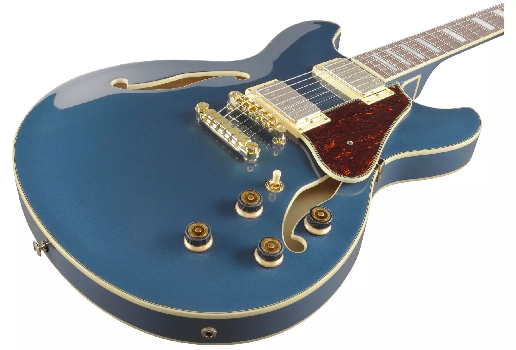 Ibanez AS73G Artcore Hollowbody Electric Guitar - Prussian Blue Metallic-USED-
