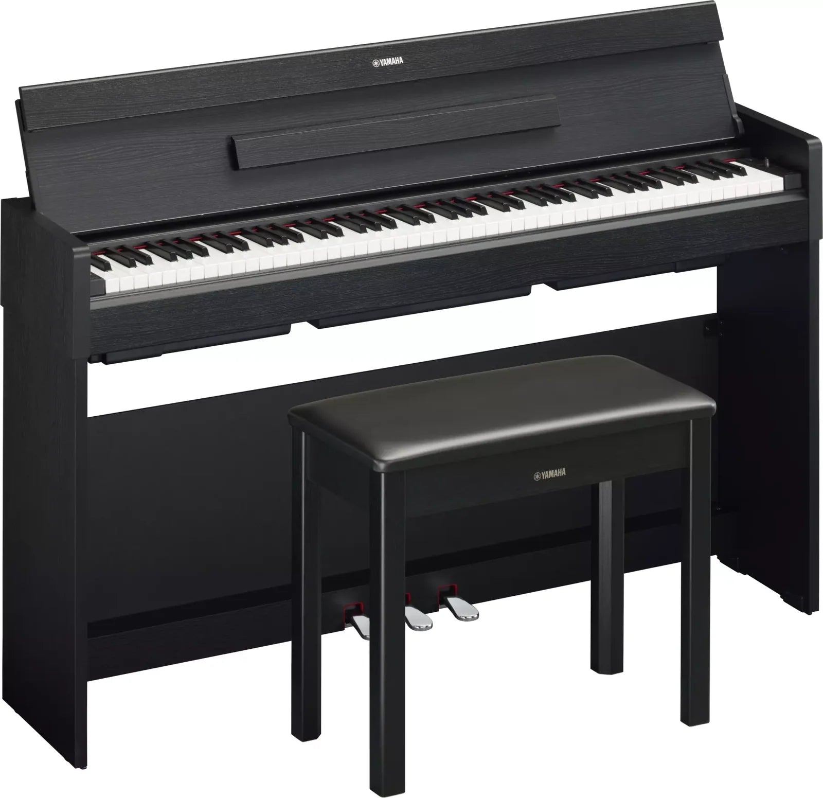 Yamaha YDPS35 Arius Series Slim-Body Digital Piano With Stand And Bench (Black) - 88 Keys