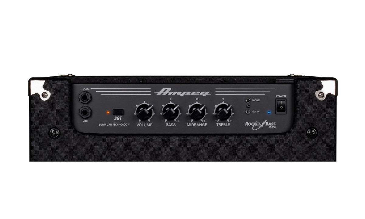 Ampeg RB108 Rocket Bass 30 Watt Combo Bass Amp - 1x8