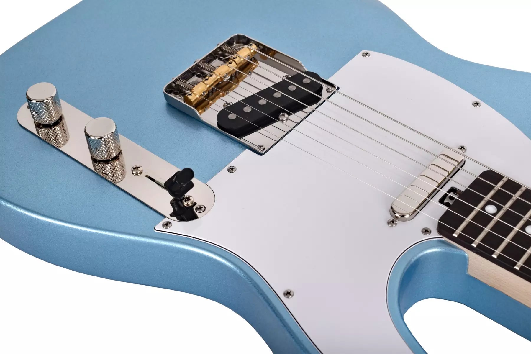 Larrivée Baker-T Classic - Ice Blue Electric Guitars