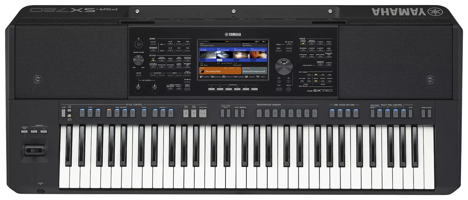 Yamaha PSRSX720 Arranger Workstation - 61 Keys