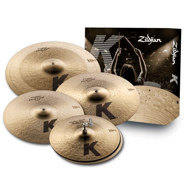 Zildjian - K Custom Dark Cymbal Box Set - La Boîte Musicale - Cymbals - Zildjian -