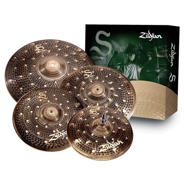 Zildjian - Pack De 4 Cymbales S Dark (14H 16C 18C 20R) - La Boîte Musicale - Cymbals - Zildjian -