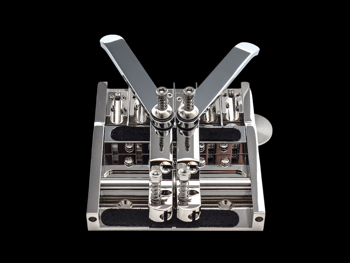 Duesenberg Multibender Bridge System with 2 Levers – top view