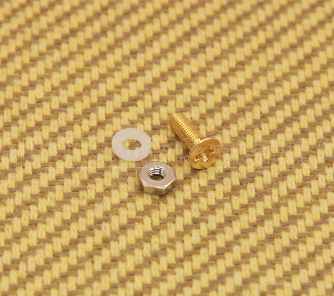 Gretsch Pickguard Mounting Bolt/Screw, Gold