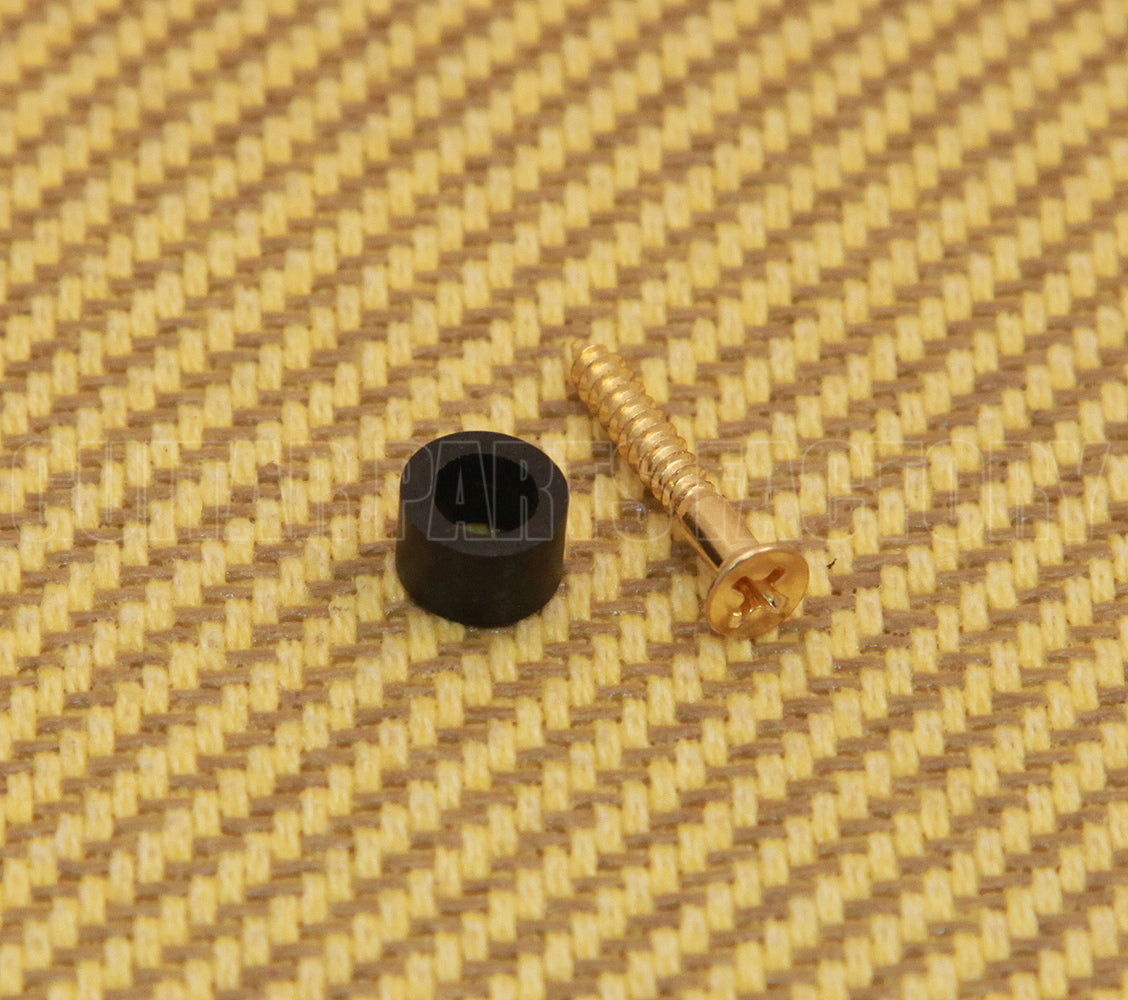Gretsch Pickguard Mounting Screw with Spacer, Gold