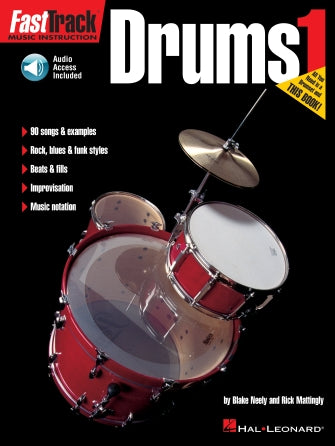 Hal Leonard - FastTrack Drums Method – Book 1