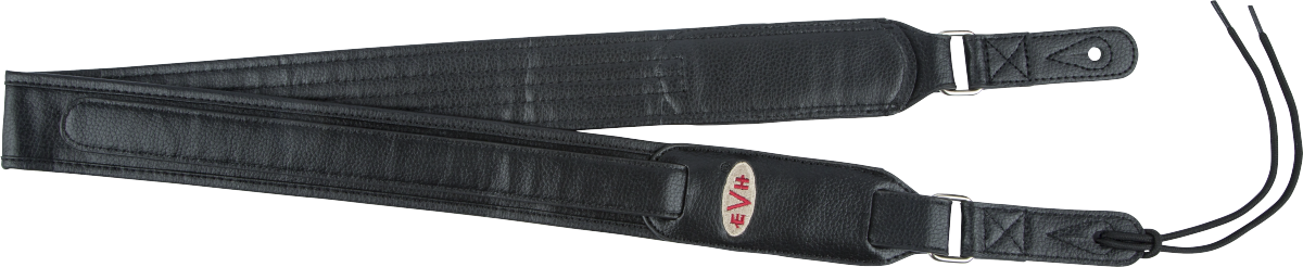 EVH® Premium Leather Strap, Black, 42"