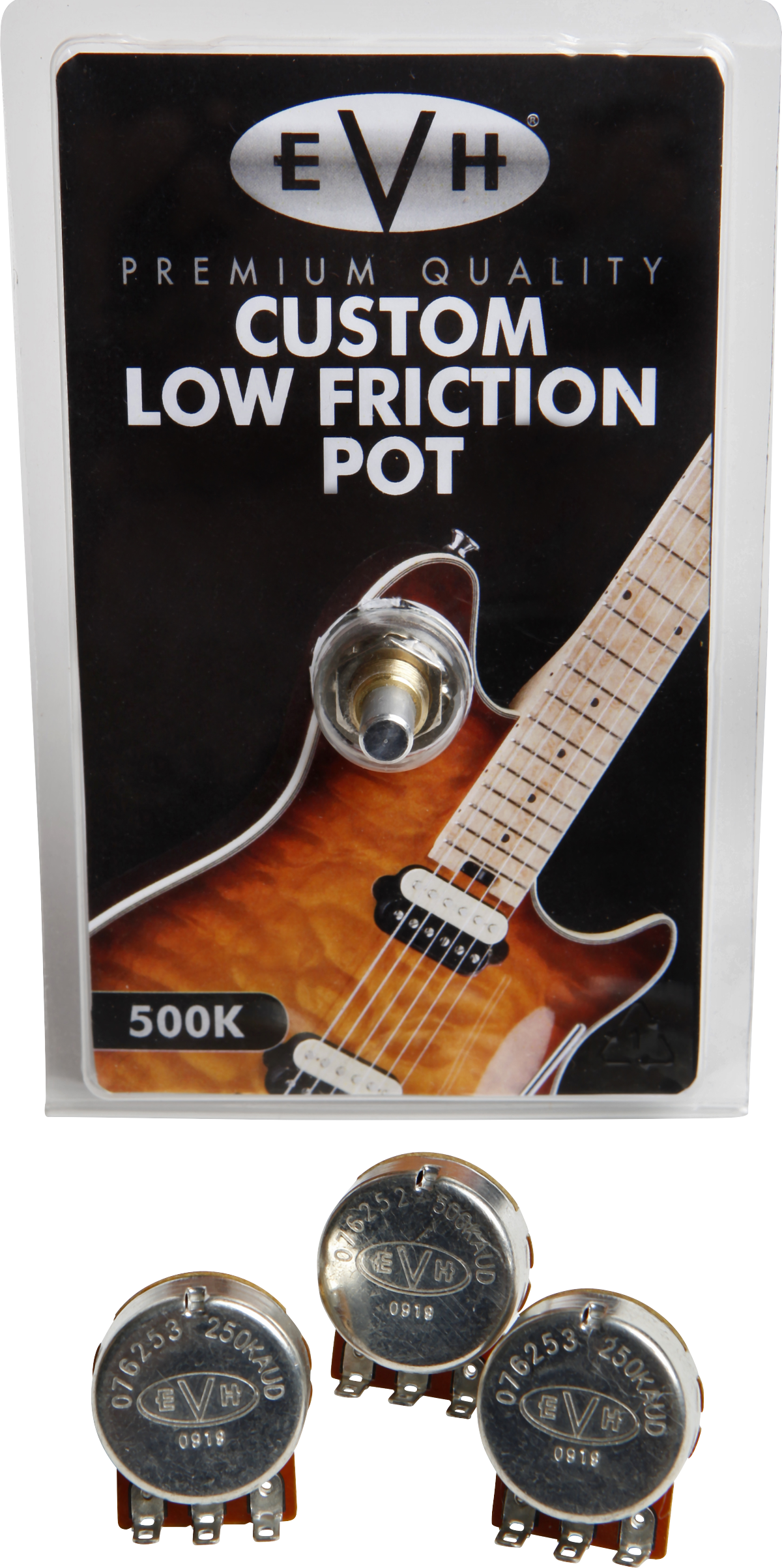 EVH Low Friction 500K Pot, Solid Shaft