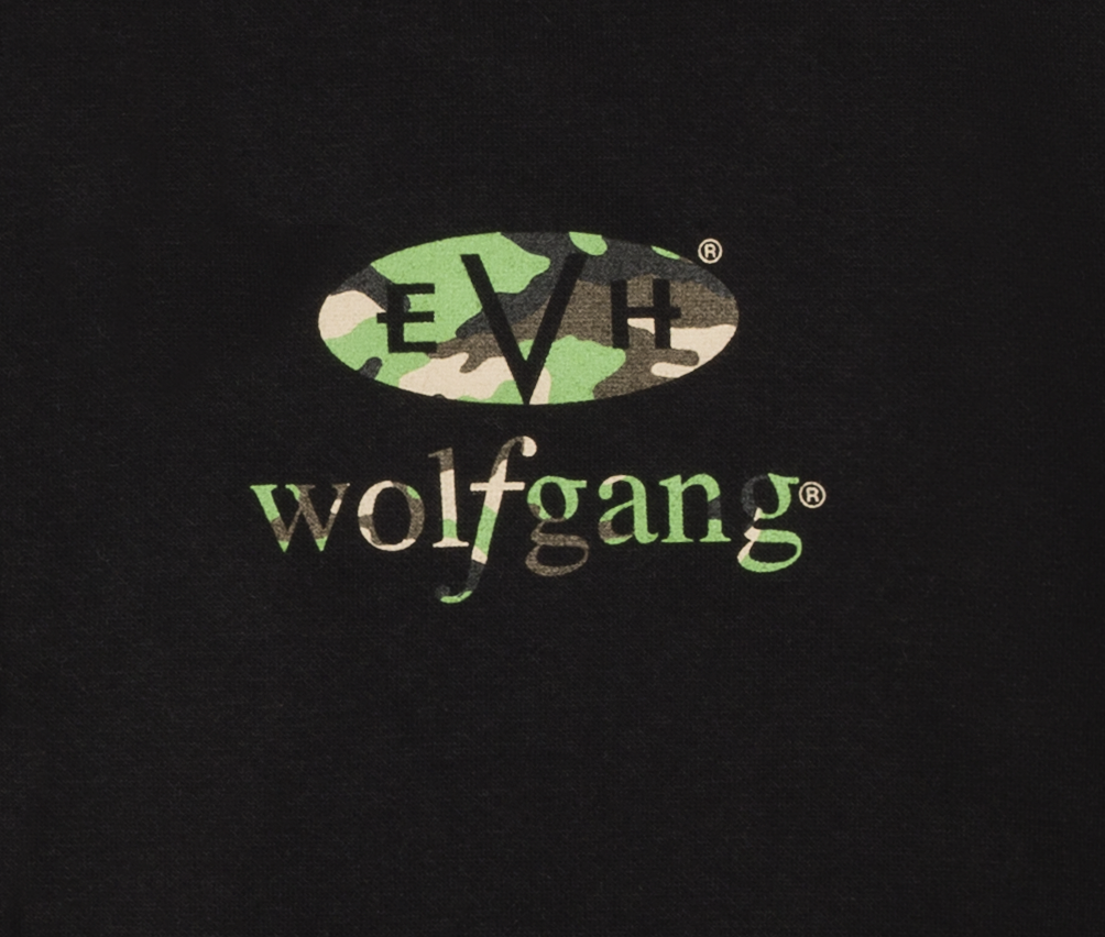 EVH® Wolfgang™ Black and Camo Hoodie, S