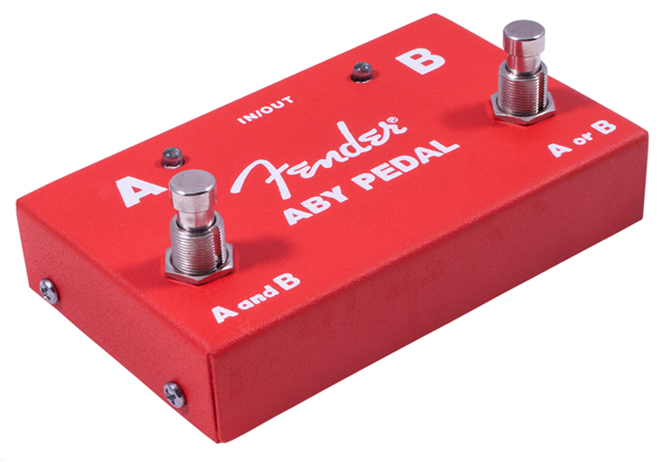 Fender - 2-Switch ABY Pedal- Red