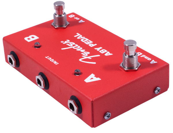 Fender - 2-Switch ABY Pedal- Red