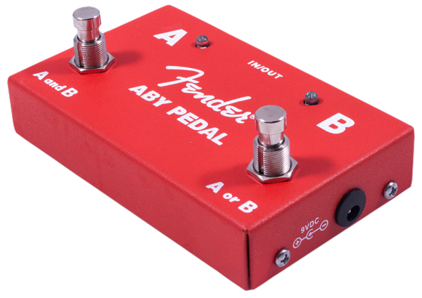 Fender - 2-Switch ABY Pedal- Red