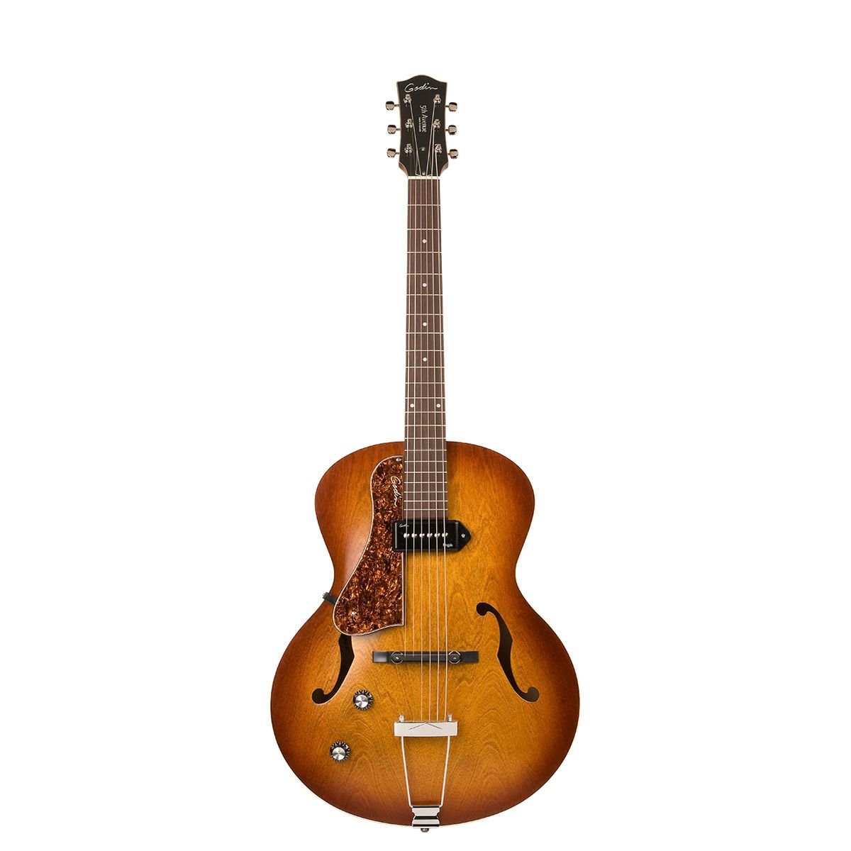 Godin - 5th Avenue Kingpin P90 Cognac Burst Left-Handed